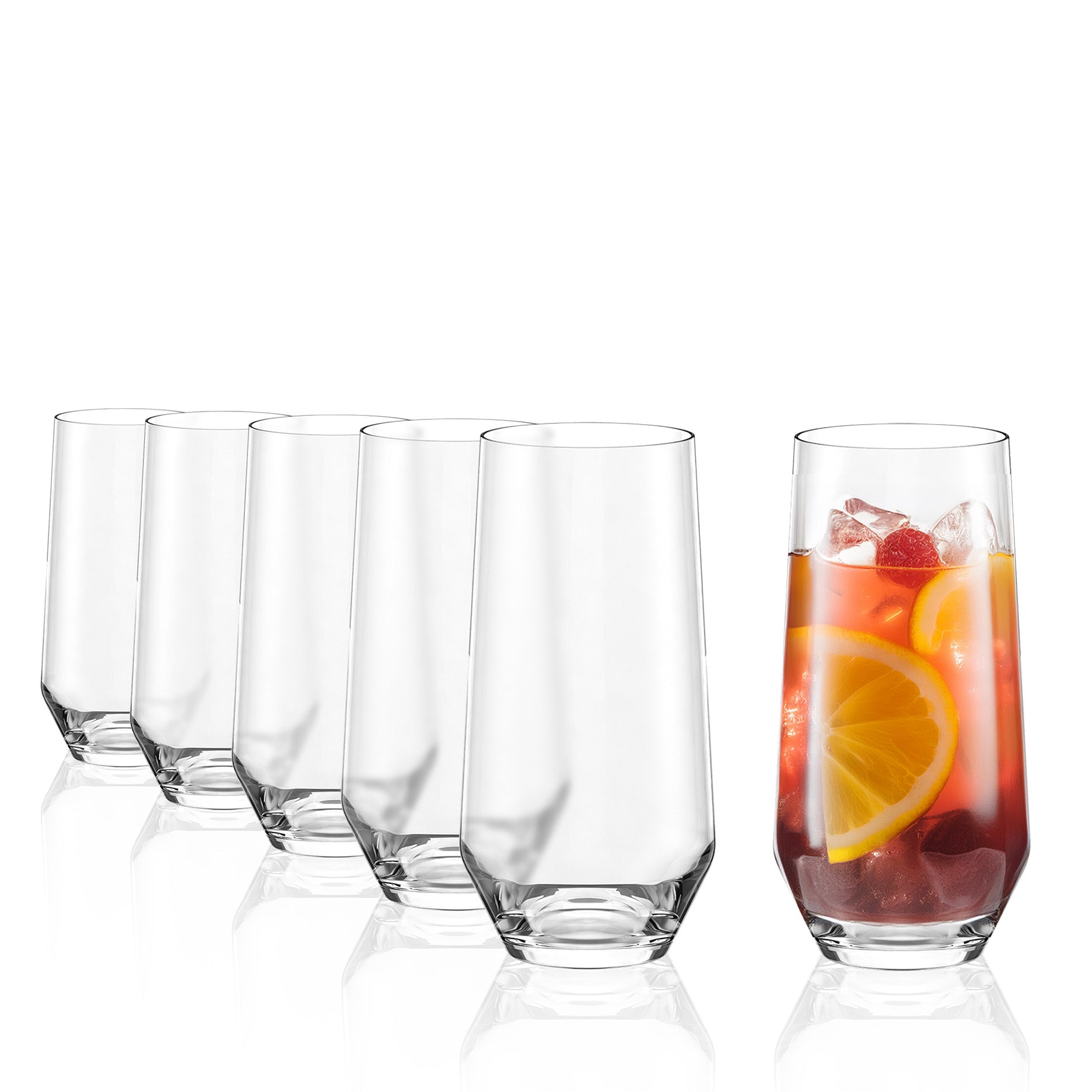 Quatrophil Highball-Gläser 390 ml – 6er-Set